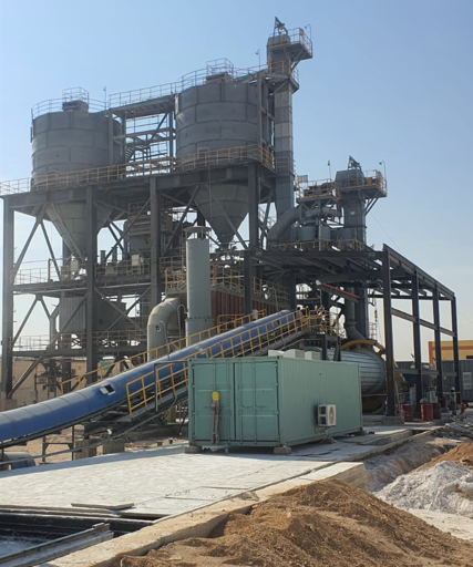 Electrical and Automation Installation and Commissioning Work for 20tph White Cement Mobile Grinder Station at AlFayhaa Cement Plant